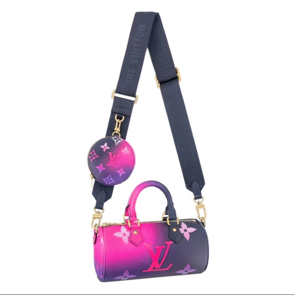 Louis Vuitton Papillion BB Midnight Fuchsia